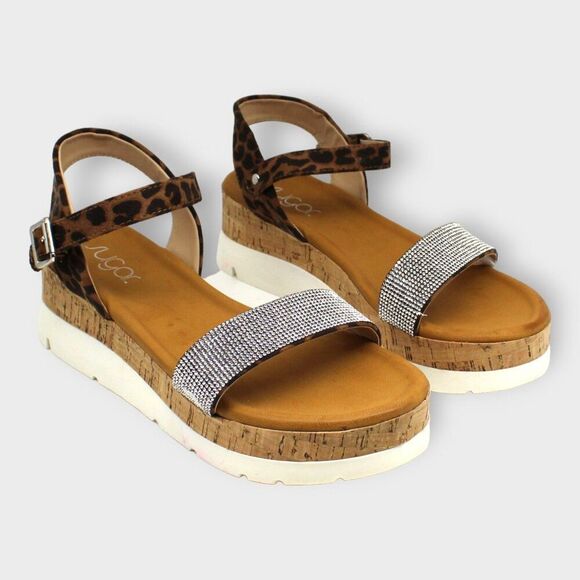 Sugar Brown Sandals - Picture 1 of 8